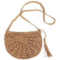  - kitteny bolso playa paja-bolsos playa-Puro bolso de hombro tejido tejido a mano- 2018 Nuevo estilo retro bolso tejido trenzado bolso de bolso bolso de hombro bolso de la honda